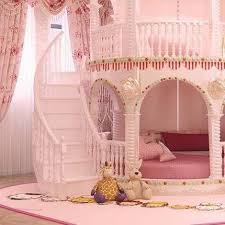 Chambre Princesse Fille Enfants De Diapositives Lit Belle Unique Rose Chateau Lit Filles Meubles Kidsroomideas Princess Bedrooms Castle Bed Kid Beds