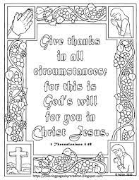 The verse for this coloring page is: Free 1 Thessalonians 5 18 Print And Color Page Bible Coloring Pages Bible Verse Coloring Page Christian Coloring