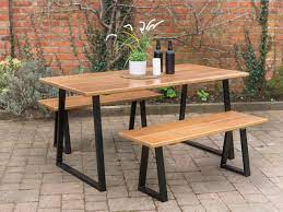 Check spelling or type a new query. Chunky Solid Wood Garden Table A Frame Grain Frame