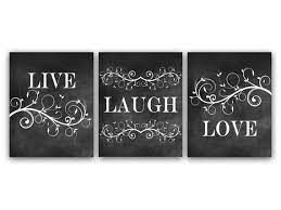 Home Decor Wall Art Live Laugh Love Art Chalkboard Wall Art Etsy Chalkboard Wall Art Love Wall Art Home Decor Wall Art