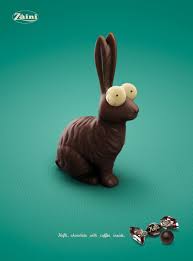 45 Most Creative Easter Advertisements 1 Design Per Day Creative Advertising Chocolate Bunny Chocolate Easter Bunny