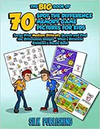 Large print free printable spot the difference puzzles for adults. 70 Spot The Difference Memory Game Pictures For Kids Large Print Medium Difficulty Search And Find The Differences Images What S Different Children S Activity Book Publishing Silk Publishing Silk 9798571107976 Amazon Com Books