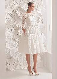 Wedding dress train backless wedding wedding gowns ivory wedding boho wedding wedding ideas church wedding trendy wedding wedding blog. Dressilyme Dressilyme Dressilyme Fantastic Lace Bateau Neckline A Line Tea Length Wedding Tea Length Wedding Dress Knee Length Prom Dress White Prom Dress
