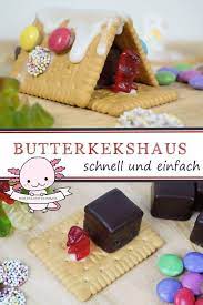 Diese habe ich gestern verschenkt. Basteln Mit Kindern Butterkeks Haus Selber Machen