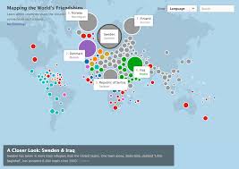 Stamen Design Facebook Mapping The World S Friendships Infographic Map Map Map Design