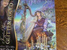 Maybe you would like to learn more about one of these? 2011 Josephine Wall S Glitter Gold 750 Pc Jigsaw Puzzle Minerva S Melody Nib Surelox Josephine Wall Jigsaw Puzzles Wall Puzzle