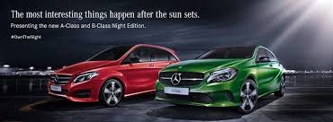 Mercedes Benz India Launches Night Edition Of A Class B Class Click Here To Read Full News Http Bit Ly 2 Benz A Class Mercedes Benz India Mercedes Benz