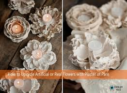 Maybe you would like to learn more about one of these? Diy Plaster Dipped Flower Votives