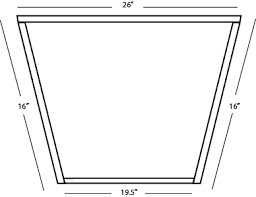 Signstek hairpin metal table legs for coffee tables, modern desks & night stands. Diy Kids Table With Trapezoid Legs Brepurposed