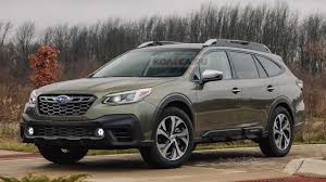 2022 Subaru Outback rendered with subtle facelift