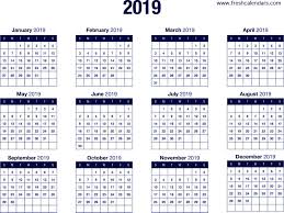 Printable Calendar Design 2019 Free Calendardesign777 On Pinterest