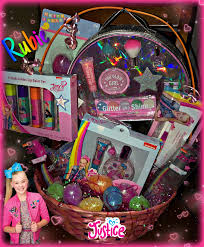 Jojo with the big bow is dancing her way into our hearts! Jojo Siwa Justice Easter Basket Girls Easter Basket Kids Easter Basket Easter Basket Themes