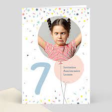 Au programme, pas de repas de famille, mais plutôt une bonne fiesta entre. Invitation Anniversaire Enfant 4 Ans Popcarte