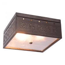By vonn lighting (3) open square 14 in. Flush Mount Ceiling Lights Irvin S Tinware Wholesale