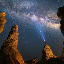 AlUla Moments لحظات العلا‎ | Journey to a celestial dreamscape with #StargazingAtGharameel, where #AlUla's pollution-free skies reveal the majestic Milky Way. Set up... | Instagram