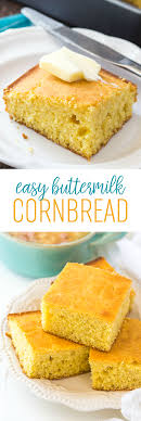 Easy Buttermilk Cornbread Recipe Homemade Sweet Cornbread Recipe Cornbread Recipe Sweet Sweet Cornbread Easy Buttermilk Cornbread Recipe