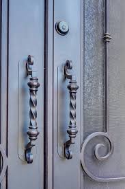 artistic iron door handles door handles wrought iron doors iron doors