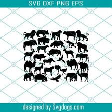 Download African Animal Svg African Animal Silhouette Animal Svg Svgdogs