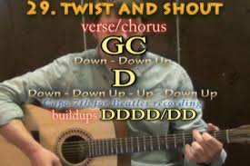 Well Shake It Up Baby Now Shake It Up Baby Twist And Shout Twist And Shout C Mon C Mon C Mon C Mon Baby Now Come Guitar Lessons Easy Guitar Songs