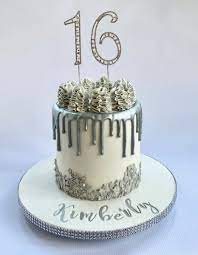 Written by admin january 22, 2020. 16th Silver Drip Cake Drip Cakes Elegant Birthday Cakes Silver Drip Cake