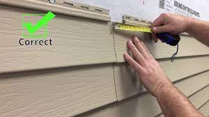 Investigate any suspicious streaking or staining that appears on the vinyl. Kaycan Vinyl Siding Installation Tips Overlapping Youtube