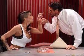 Kayla carrera is a latin biker milf, who's wearing only her thong panties, while bending over to give her boyfriend a blowjob, while you get to check out all of her tattoos and big, bouncing boobs! Kayla Carrera Porn Gallery Busty Hot Ass Brunette Kayla Carrera Enjoys In Getting Ass Pounded Hardcore