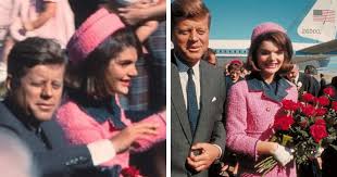 Oct 11, 2016 · jackie wore it several times before that tragic day in november, and president kennedy thought she looked smashing in it. Jackie Kennedy S Pink Suit Worn 56 Yrs Ago During Jfk S Assassination Locked Away Until Year 2103