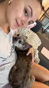 Hey guys. I need some advice. A recently adopted our little girl Stella. 8  month old Frenchy. She is absolutely amazing in every way except for one  thing and it's a big