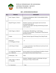 Laporan ini dipakai oleh para pengelola. Laporan Unit Kesihatan 2016 Obesiti