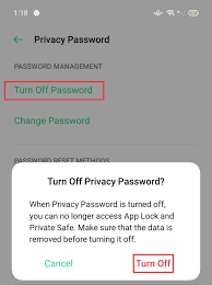 Go to settings > privacy > private safe enter the passcode that you have set, and then manage files that you want to be kept private. How To Disable Password For Private Safe Oppo Global