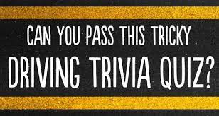 Dive into the—eww—science of gross in this quiz. Can You Pass This Tricky Driving Trivia Quiz Trivia Quiz Trivia Quiz