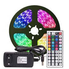50ft led strip lights with remote tv rooms bar waterproof xmas decor light eu/us. 5m 16 4ft Led Light Strips W Big Remote Led Lighting Bedroom Strip Lighting Led Strip Lighting