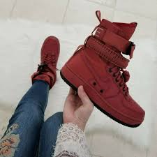 Nike Women S Special Forces Air Force 1 Hi Top Cedar Size 7 Style 857872 600 Nike Airs This Is A Li Ankle Strap Shoes Nike Air Force 1 Outfit Buckle Outfits