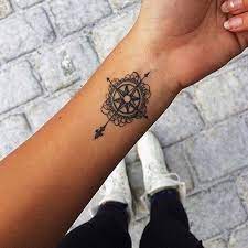 Mini Tattoos On Twitter Compass Tattoo Small Compass Tattoo Tattoos