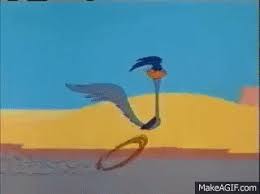 Roadrunner Speeding Gif Hungry Coyote Looneytunes Discover Share Gifs Classic Cartoon Characters Road Runner Cool Gifs