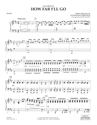 How far i'll go digital sheet music. James Kazik How Far I Ll Go From Moana Piano Sheet Music Pdf Notes Chords Children Score Orchestra Download Printable Sku 372392