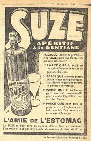 Suze L Amie De L Estomac Publicite Le Courrier Du Centre 1936 Bfm Limoges Publicite Limoges Estomac