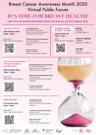 It's childhood cancer awareness month. Bcam Breast Cancer Awareness Month 2020 Ncis National University Cancer Institute Singapore