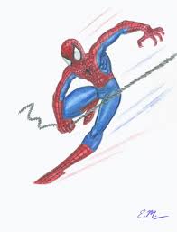 Another option is to use the. Colored Pencil Spider Man Sketch In Eric Matos S My Art For Sale Comic Art Gallery Room