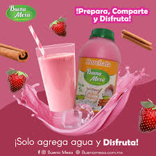 HORCHATA DE FRESA BUENA MESA 500 ML