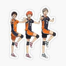 haikyuu stickers for sale redbubble