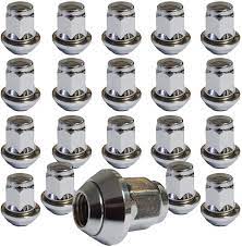 20 Radmuttern Original Ford Alu Felgen Ford Focus Fiesta Escort Mondeo Kuga B Max Cougar C Max Cosworth Orion Fusion Ka Puma Scorpio Sierra Streetka Windstar Granada Consul Probe Kegelbund M12 X 1 5 Amazon De