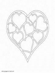 Set off fireworks to wish amer. 55 Heart Coloring Pages Free Printable Pictures Of Hearts