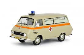 Děkujeme za epický zážitek řídit sanitku škoda 1203 z roku 1989! Abrex Skoda 1203 1974 Sanitka Zachranka 1 43