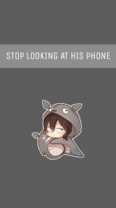 Mr Aizawa Wallpaper Stop Looking At His Phone In 2020 Anime Wallpaper Phone Dont Touch My Phone Wallpapers Cute Anime Wallpaper