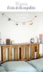 Idee déco de tete de lit originale. La Tete De Lit En Palette Les Yeux En Amande