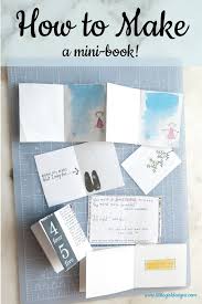 How To Make A Mini Book Out Of One Sheet Of Paper Jennie Moraitis Mini Books Book Making Sheet Of Paper