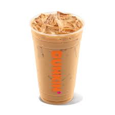 Try the delicious, ready to drink iced coffee and milk beverages in mocha, french vanilla, espresso or original. Iced Latte Creamy Milk Blended With Espresso Dunkin