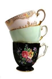 Vintage cup & saucer occupied japan hand painted flower sealy. Antique Teacups Lovetoknow