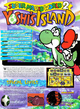 Super Mario World 2 : Yoshi's Island was released 30 years